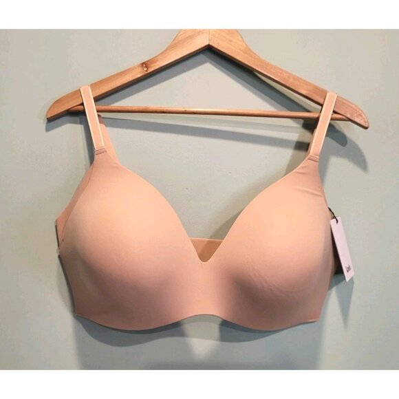 New Knix Beige Wing Woman Contour Bra Size 8/ 40D-42DD - Picture 1 of 5